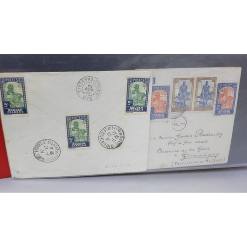 2015 - Stamps; an album of French colonial postal history, (55)