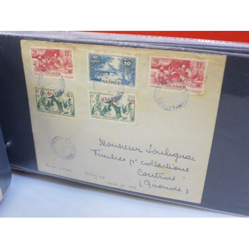 2015 - Stamps; an album of French colonial postal history, (55)