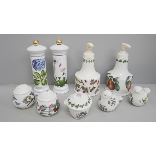 2112 - A large collection of Portmeirion pottery and a Denby casserole dish **PLEASE NOTE THIS LOT IS NOT E... 