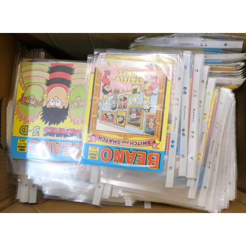 2126 - A collection of Beano comics, Comic Library, including no. 1, approximately 160 in total, also with ... 