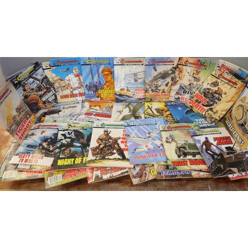 2132 - A collection of Commando story books, 87 in total