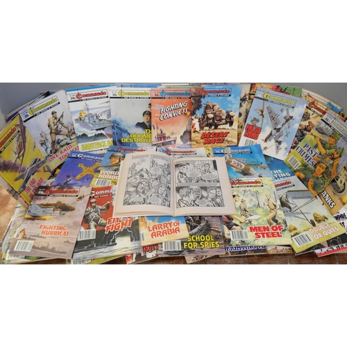 2132 - A collection of Commando story books, 87 in total