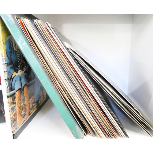 2137 - Forty LP records and 20 7'' singles, ABBA, Michael Jackson, etc.