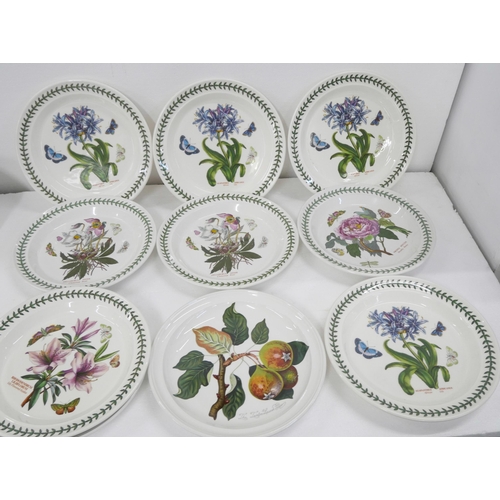 2174 - A large collection of Portmeirion dinnerware comprising 23 dinner plates, eight cereal bowls, four b... 