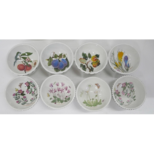 2174 - A large collection of Portmeirion dinnerware comprising 23 dinner plates, eight cereal bowls, four b... 