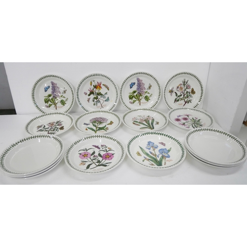 2174 - A large collection of Portmeirion dinnerware comprising 23 dinner plates, eight cereal bowls, four b... 