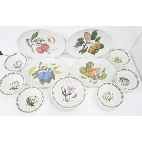 2174 - A large collection of Portmeirion dinnerware comprising 23 dinner plates, eight cereal bowls, four b... 