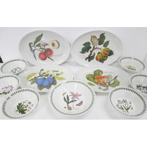 2174 - A large collection of Portmeirion dinnerware comprising 23 dinner plates, eight cereal bowls, four b... 