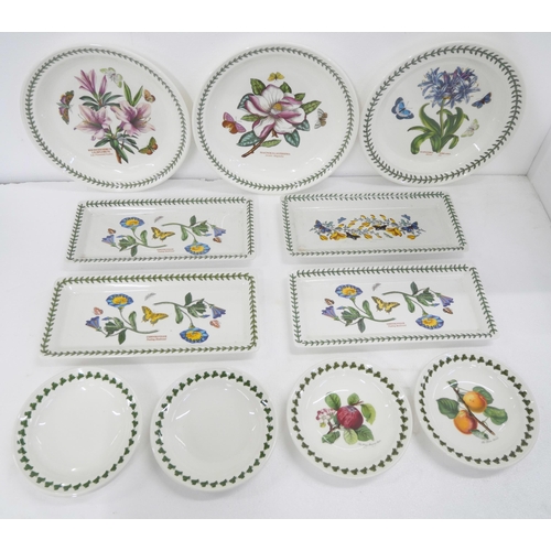 2174 - A large collection of Portmeirion dinnerware comprising 23 dinner plates, eight cereal bowls, four b... 