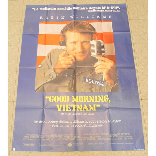 2221 - Three film posters, Ghostbusters II, Good Morning Vietnam and Dragnet