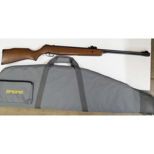 2243 - A Gamo CF-20 .177 target shooting air rifle, with soft case  **PLEASE NOTE THIS LOT IS NOT ELIGIBLE ... 