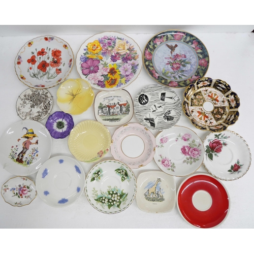 2268 - Three boxes of china, plates, teapot and jugs, Wedgwood, Crown Derby, Wade, Royal Doulton, etc. **PL... 