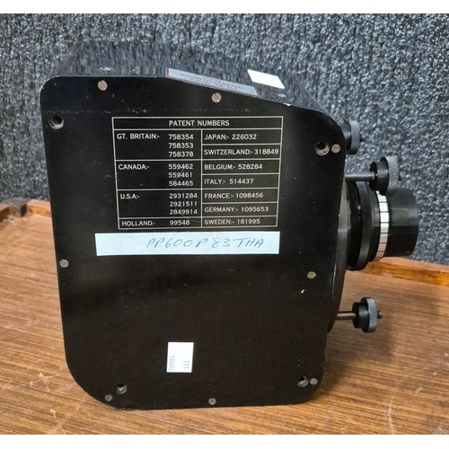 240 - An RAF issue aerial reconnaissance magazine camera, numbered 6760-99-101-3846 with Dallmeyer Rareac ... 