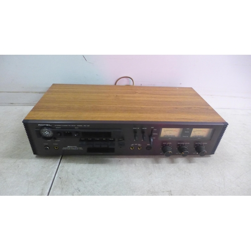 5156 - A boxed Rotel RD-12F stereo cassette deck