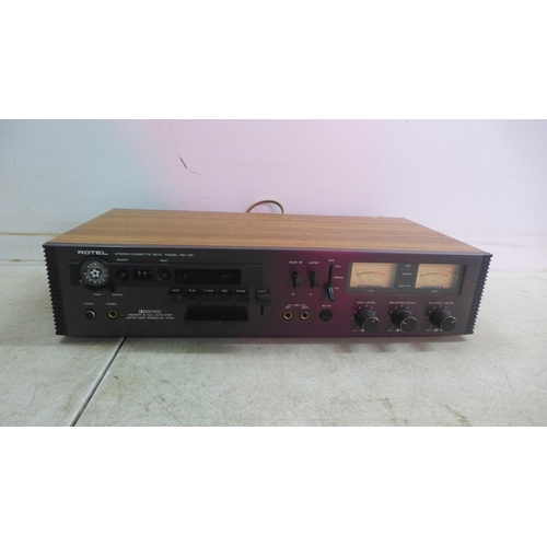 5156 - A boxed Rotel RD-12F stereo cassette deck