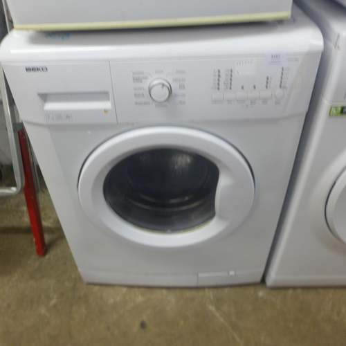 5167 - A Beko WM7110W 7kg, 1100 rpm washing machine