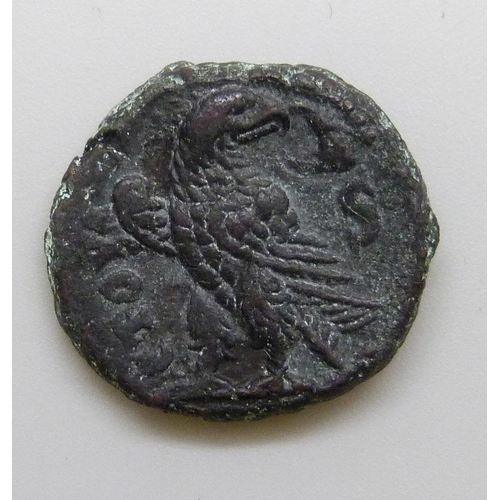 7210 - Coins; Aurelian (270-275) Billon Tetradrachm Eagle reverse