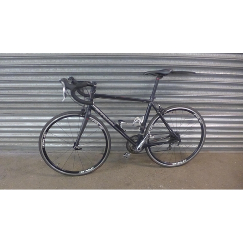 5172 - A B Twin Triban heat treated aluminium and composite framed road racer bike  *Police repossession