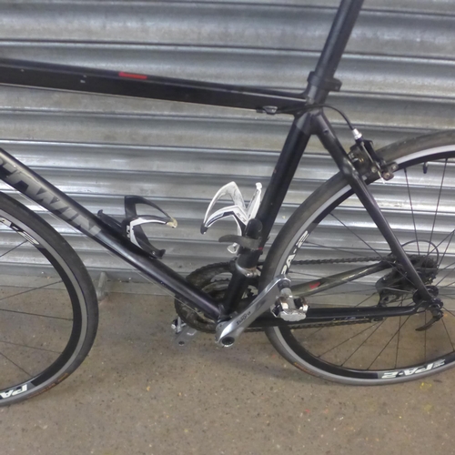 5172 - A B Twin Triban heat treated aluminium and composite framed road racer bike  *Police repossession