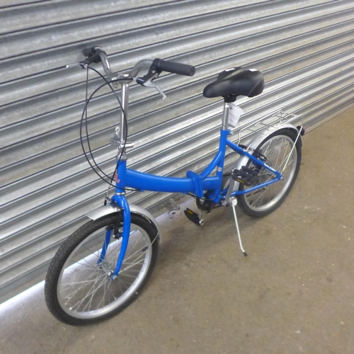 5195 - A Raleigh folding City bike  *Police repossession