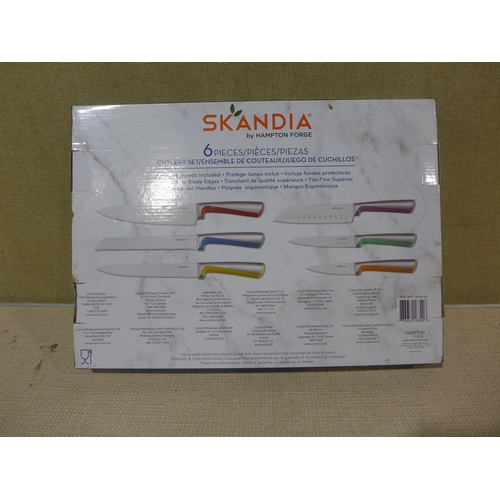 6054 - Skandia Knife 6 piece set (347-204) *This lot is subject to Vat