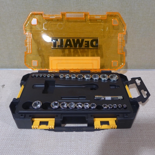 6055 - Two Dewalt Small Mechanic Sets (both incomplete)  (347-153,154) *This lot is subject to Vat