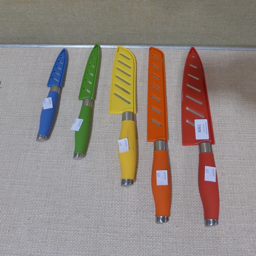 6061 - Skandia 5 Piece Knife Set   (347-635) *This lot is subject to Vat