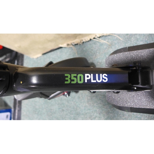 6077 - Li-fe 350 Plus electric scooter with charger (E3 Error Code)