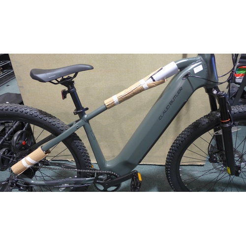 6079 - Claud Butler Wrath 1 360Wh Black electric mountain bike with LCD display, two keys, battery and char... 