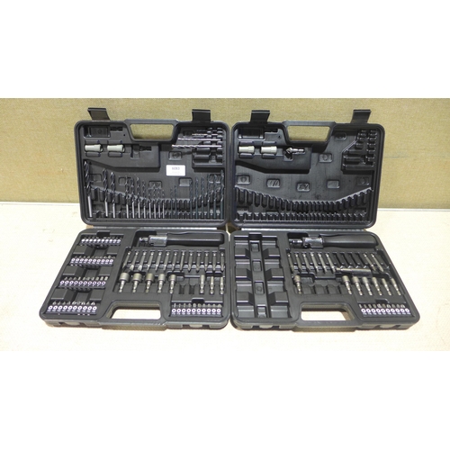 6083 - Two Dewalt Drill Bit Sets (Both incomplete)  (347-178,179) *This lot is subject to Vat