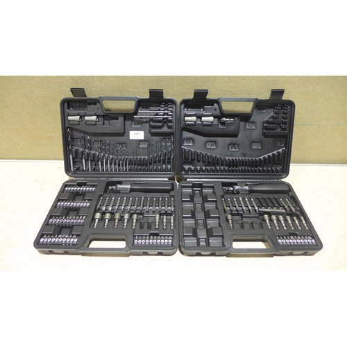 6083 - Two Dewalt Drill Bit Sets (Both incomplete)  (347-178,179) *This lot is subject to Vat