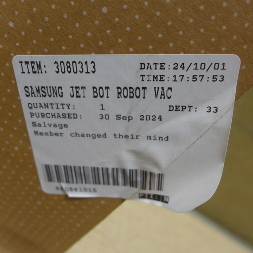 6094 - Samsung Jet Bot Vacuum Cleaner, Original RRP £449.99 + Vat (347-335) *This lot is subject to Vat