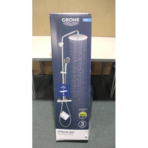 6106 - Grohe Vitalio Joy 260 Shower System, Original RRP £269.99 + Vat (347-601) *This lot is subject to Va... 