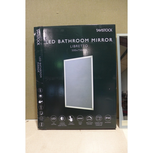 6125 - Libretto LED Bathroom Mirror, Original RRP £99.99 + Vat (347-346) *This lot is subject to Vat