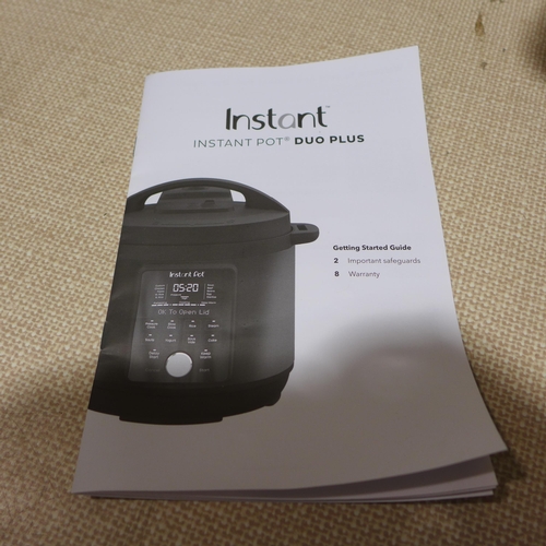 6135 - Instant Pot duo plus Cooker (347-354) *This lot is subject to Vat