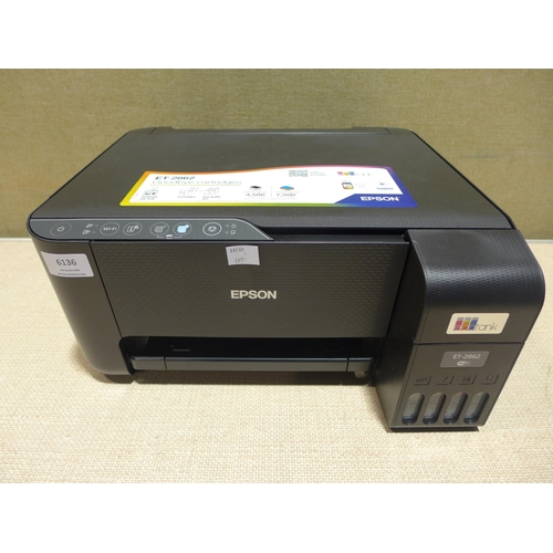 6136 - Epson Ecotank Et-2862 Printer, Original RRP £139.99 + Vat (347-195) *This lot is subject to Vat