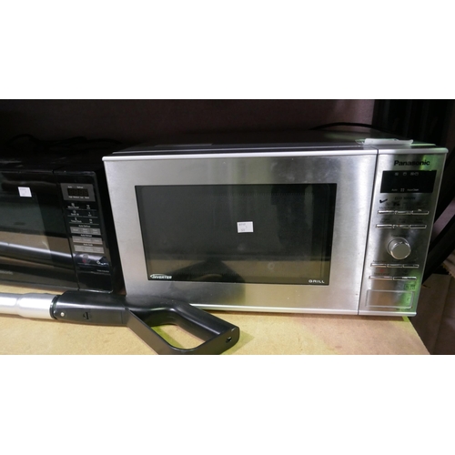 6306 - Quantity of Scrap Including Canon Pixma Printer, Two Panasonic Microwaves, a Powerglide Floor Cleane... 