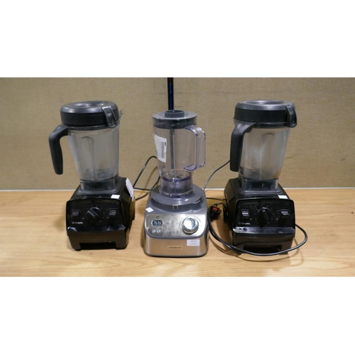 6171 - Two Vitamix Explorian Blenders And A Kenwood Food Processor   (347-381,382,394) *This lot is subject... 