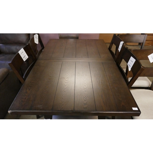 3322 - Brinley Dining table and 8 chairs, Original RRP £749.99 + Vat (4220-5) *This lot is subject to Vat