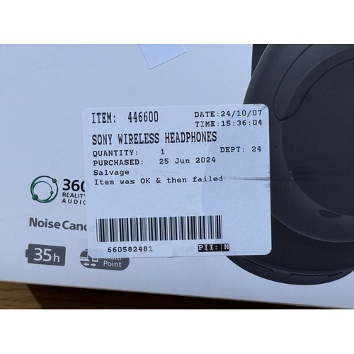 6089 - Sony Wireless Headphones (Model No: Whch720Nb) (347-424) *This lot is subject to Vat