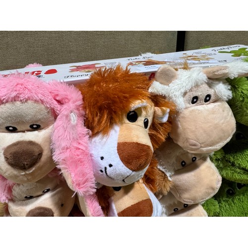 6144 - Quantity Of Kong Cozie Dog Toys (347-406,407) *This lot is subject to Vat