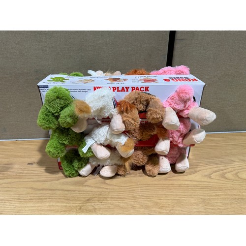 6144 - Quantity Of Kong Cozie Dog Toys (347-406,407) *This lot is subject to Vat