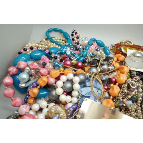 7166 - A collection of Czech bead jewellery, old stock