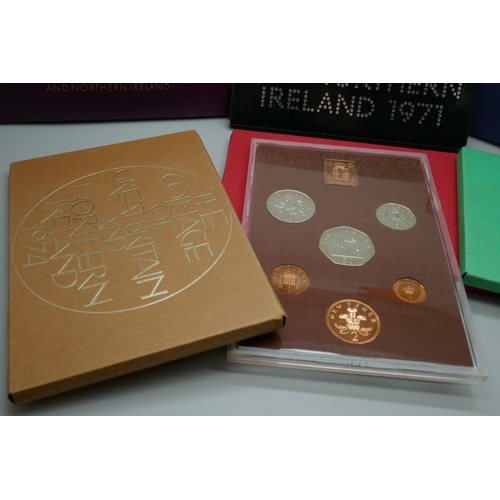 7227 - Seven Royal Mint Annual Proof Sets 1970 to 1976