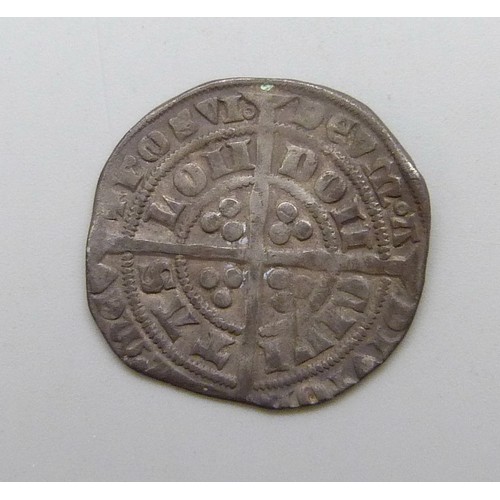 7216 - Coins - Edward III, 1327-1377, silver groat, London mint, 4.3g