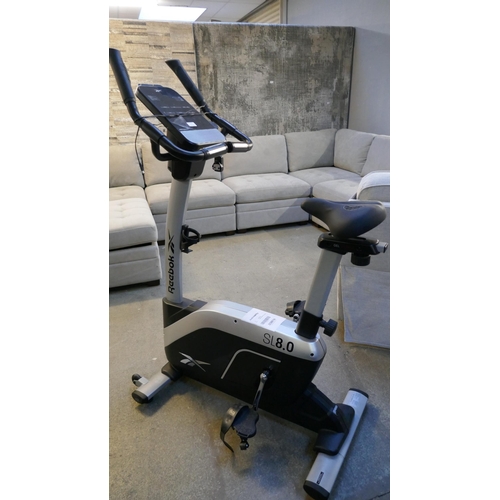 3076 - Reebok Sl8.0 exercise Bike, Original RRP £291.66 + Vat (4220-3) *This lot is subject to Vat