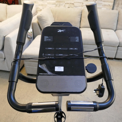 3076 - Reebok Sl8.0 exercise Bike, Original RRP £291.66 + Vat (4220-3) *This lot is subject to Vat