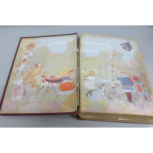 2041 - One volume, Alice In Wonderland 1916, a/f