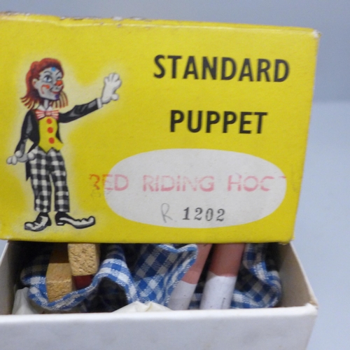 2071 - A Red Riding Hood Pelham puppet, boxed