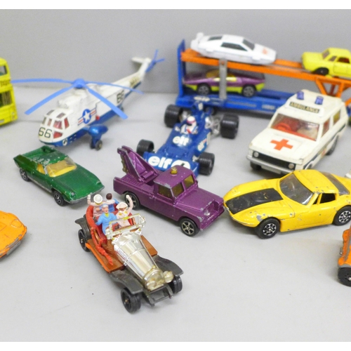 2079 - A collection of Dinky and Corgi model vehicles